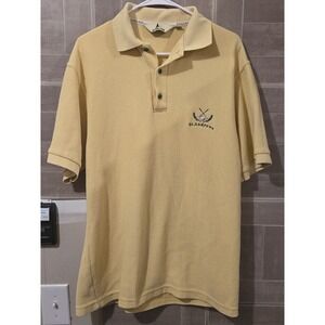 St Andrews Links Golf Polo Shirt Vintage Mens Sz Medium‎ Yellow Attraction